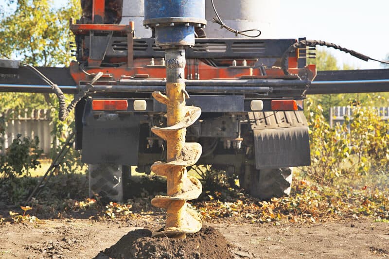 Construcción pozos de barrena en Lalín